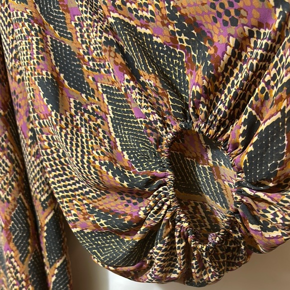 Elegant Multicolor Maxi Dress - Picture 3 of 8